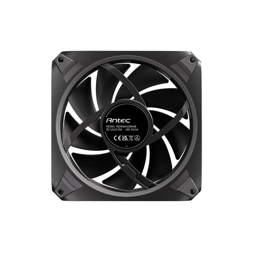 Antec - Orbit 120 ARGB FAN Carcasa del ordenador Ventilador 12 cm Negro