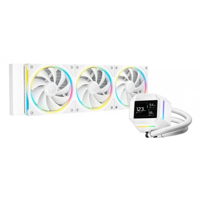 DeepCool - LM360 WH Procesador Kit de refrigeración líquida 12 cm Blanco 1 pieza(s)