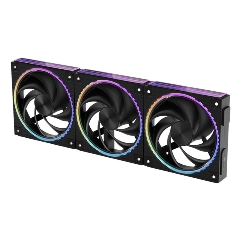 Zalman - ZM-DF120 BLACK sistema de refrigeración para ordenador Placa base Ventilador 12,4 cm Negro 1 pieza(s)