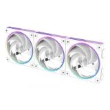 Zalman - ZM-DF120 A3 WHITE sistema de refrigeración para ordenador Placa base Ventilador 12,4 cm Blanco 1 pieza(s)