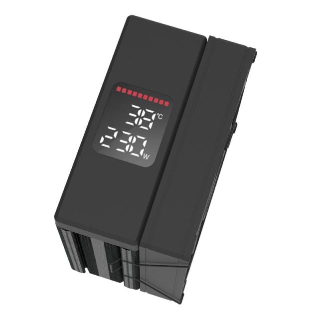 Zalman - CNPS9X ECO DS sistema de refrigeración para ordenador Procesador Refrigerador de aire 12 cm Negro 1 pieza(s)