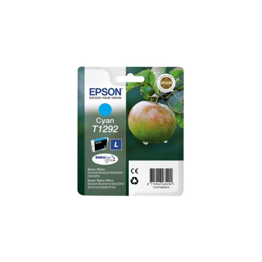Epson - Apple Singlepack Cyan T1292 DURABrite Ultra Ink