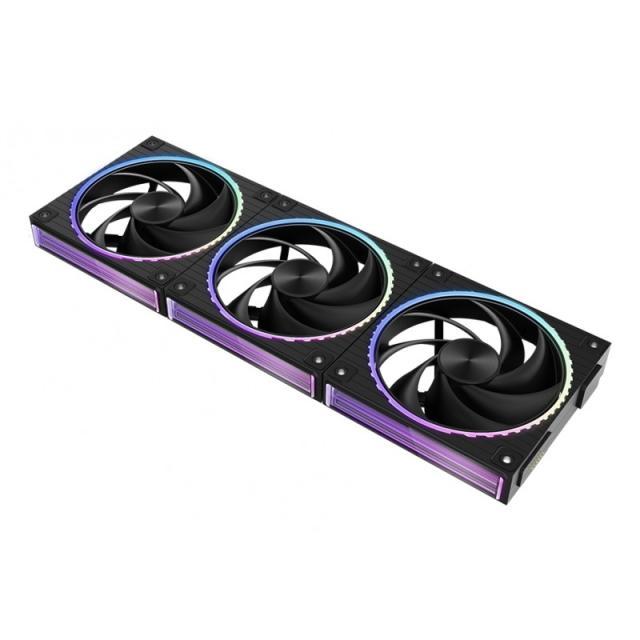 Zalman - ZM-DF120 A3 BLACK sistema de refrigeración para ordenador Placa base Ventilador 12,4 cm Negro 1 pieza(s)