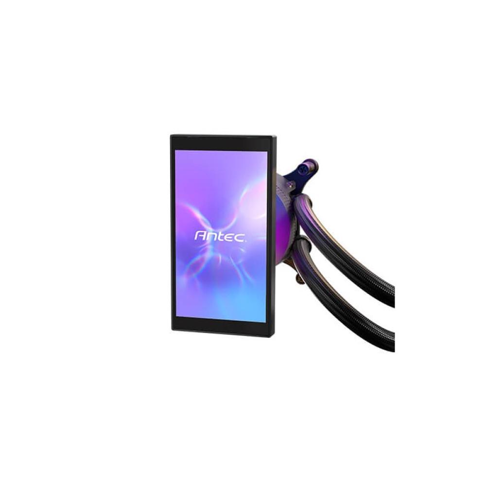 Antec - VORTEX VIEW 360 Procesador Sistema de refrigeración líquida todo en uno 12 cm Negro 1 pieza(s)