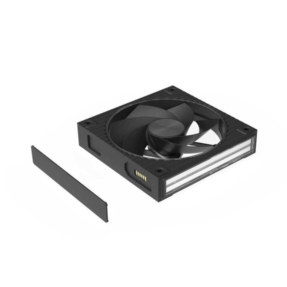 Zalman - ZM-DF120R A3 Placa base Ventilador 12,4 cm Negro 1 pieza(s)