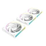 Zalman - ZM-DF120R A3 Placa base Ventilador 12,4 cm Blanco 1 pieza(s)