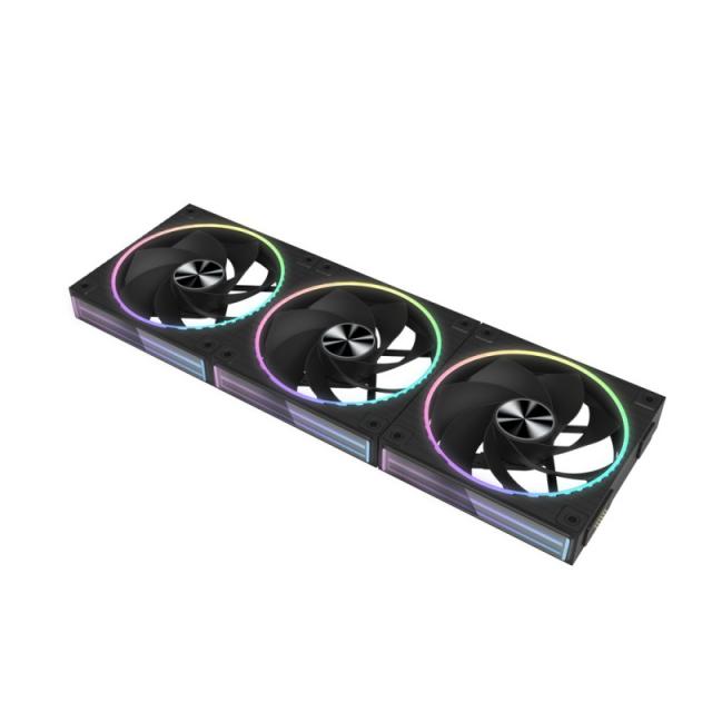 Zalman - ZM-DF120R Placa base Ventilador 12,4 cm Negro 1 pieza(s)