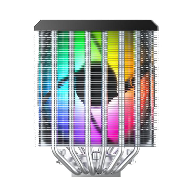 Montech - NX600 ARGB Procesador Refrigerador de aire 12 cm Negro 1 pieza(s)