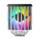Montech - NX600 ARGB Procesador Refrigerador de aire 12 cm Negro 1 pieza(s)