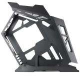 Mars Gaming - MC61, Caja PC Gaming Compacta Micro-ATX, 4 Ventiladores 12cm, ARGB Chroma, Doble Ventana Cristal Templado, Negro