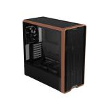 Lian Li - Lancool LAN217X carcasa de ordenador Midi Tower Negro, Madera