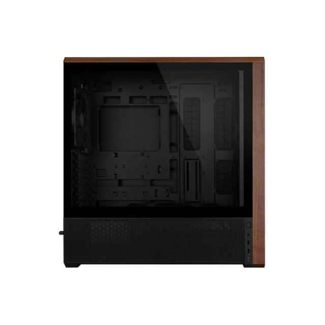 Lian Li - Lancool LAN217X carcasa de ordenador Midi Tower Negro, Madera