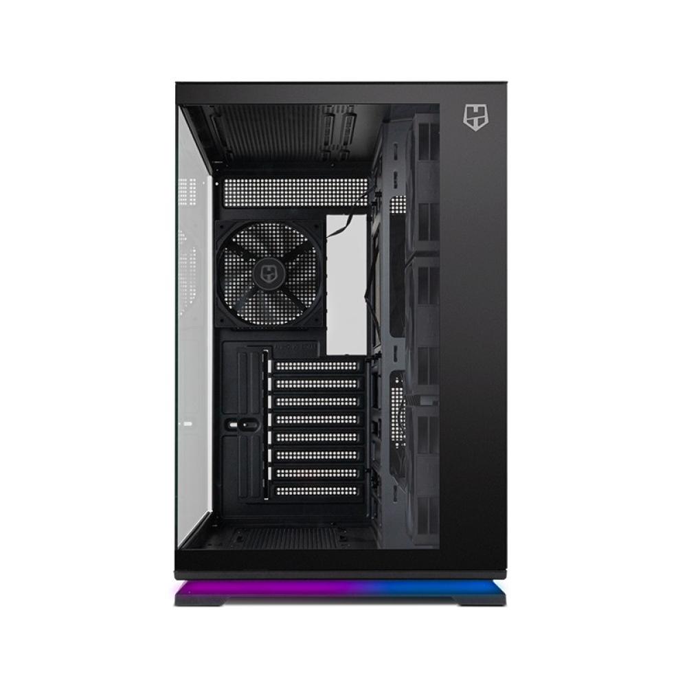 NOX - Hummer GALAXY/ Semitorre ATX compacta tira ARGB Ne - NXHUMMERGALAXYBK