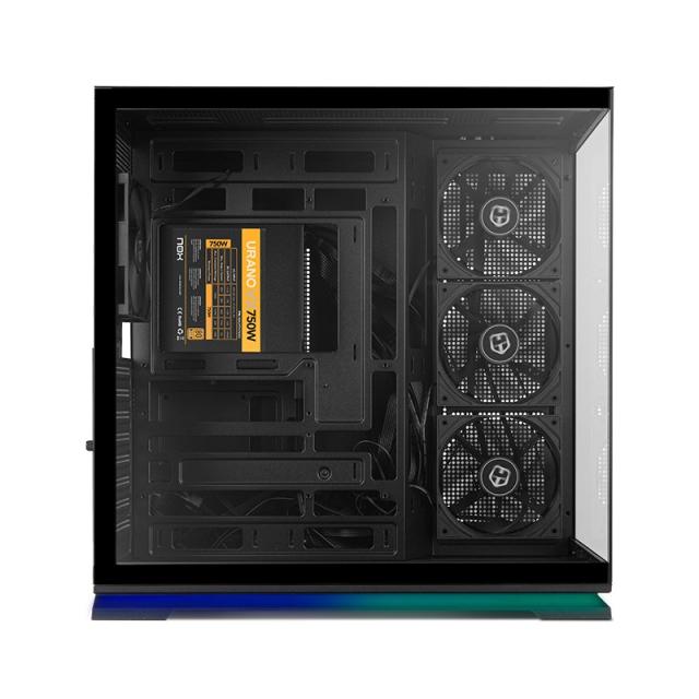 NOX - Hummer GALAXY/ Semitorre ATX compacta tira ARGB Ne - NXHUMMERGALAXYBK