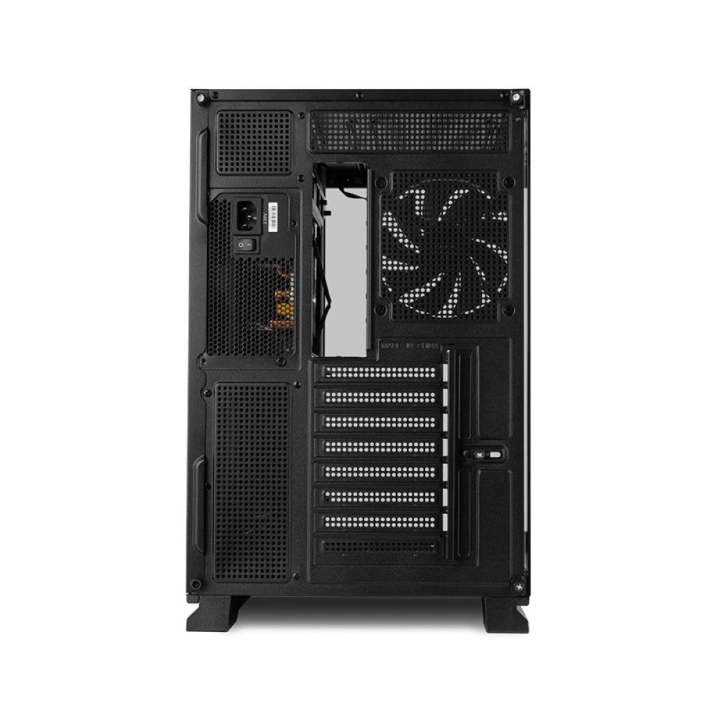 NOX - Hummer GALAXY/ Semitorre ATX compacta tira ARGB Ne - NXHUMMERGALAXYBK