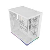 NOX - Hummer GALAXY/ Semitorre ATX compacta tira ARGB Ne - NXHUMMERGALAXYWH