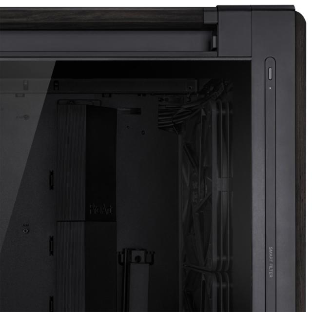ASUS - ProArt PA602 Wood Edition Midi Tower Negro