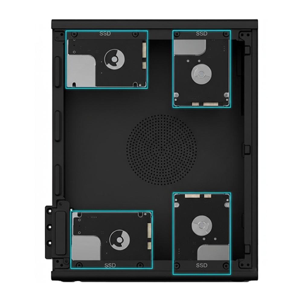 CoolBox - CAJA MATX SLIM T100 USB-C 3.2 GEN1 FULL METAL S/FTE + 1 VENT. 90MM