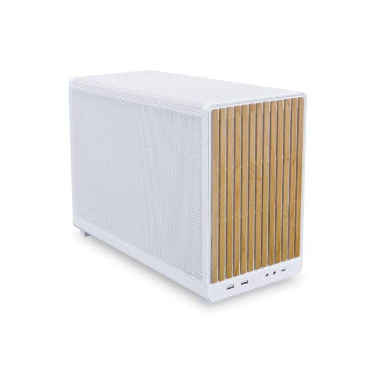 Lian Li - A3-mATX Micro Torre Blanco, Madera - A3-MATX-WD WHITE