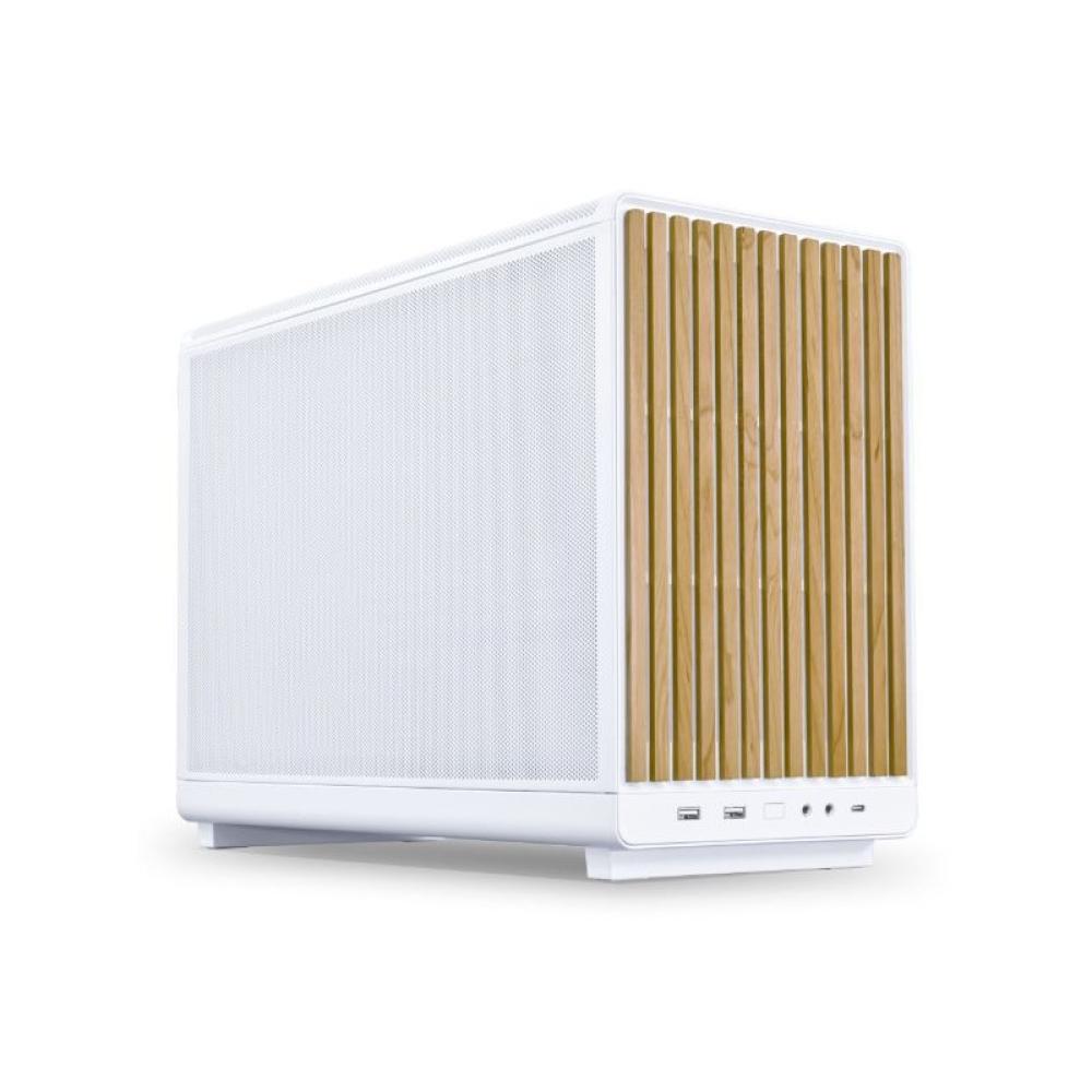 Lian Li - A3-mATX Micro Torre Blanco, Madera - A3-MATX-WD WHITE