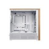 Lian Li - Lancool LAN217W carcasa de ordenador Midi Tower Blanco, Madera