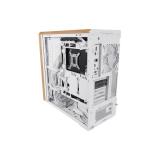 Lian Li - Lancool LAN217W carcasa de ordenador Midi Tower Blanco, Madera