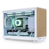 Lian Li - A3-mATX Micro Torre Blanco, Madera - G99.A3W-WDG.00