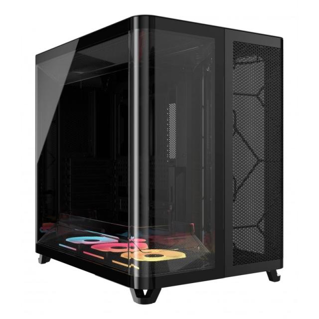 Corsair - AIR 5400 LX-R RGB iCUE LINK Midi Tower Negro
