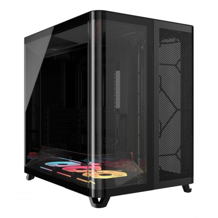 Corsair - AIR 5400 LX-R RGB iCUE LINK Midi Tower Negro