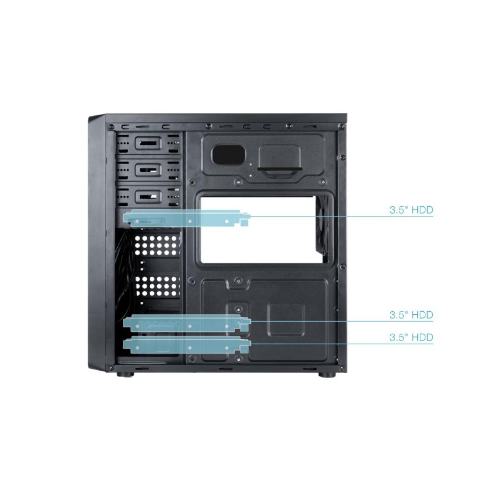 TooQ - Caja Semitorre ATX “PRISMA ULTRA” Negra