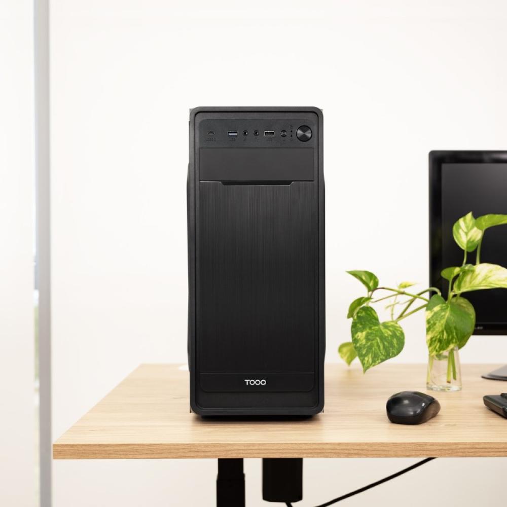 TooQ - Caja Semitorre ATX “PRISMA ULTRA” Negra