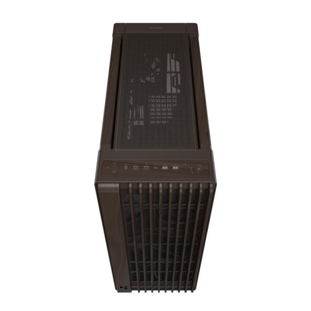 ASUS - ProArt PA602 Wood Edition Retro Brown - Metal Panel Midi Tower Marrón