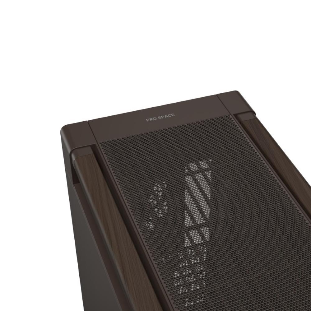 ASUS - ProArt PA602 Wood Edition Retro Brown - Metal Panel Midi Tower Marrón