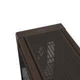 ASUS - ProArt PA602 Wood Edition Retro Brown - Tempered Glass Panel Midi Tower Marrón