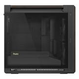 ASUS - ProArt PA602 Wood Edition Modern Black - Tempered Glass Panel Midi Tower Negro, Madera