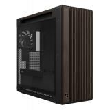 ASUS - ProArt PA602 Wood Edition Modern Black - Tempered Glass Panel Midi Tower Negro, Madera