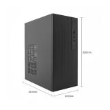 CoolBox - CAJA MATX M460 USB-C 3.2 GEN1 SGCC 0.8MM BASIC500GR 500W