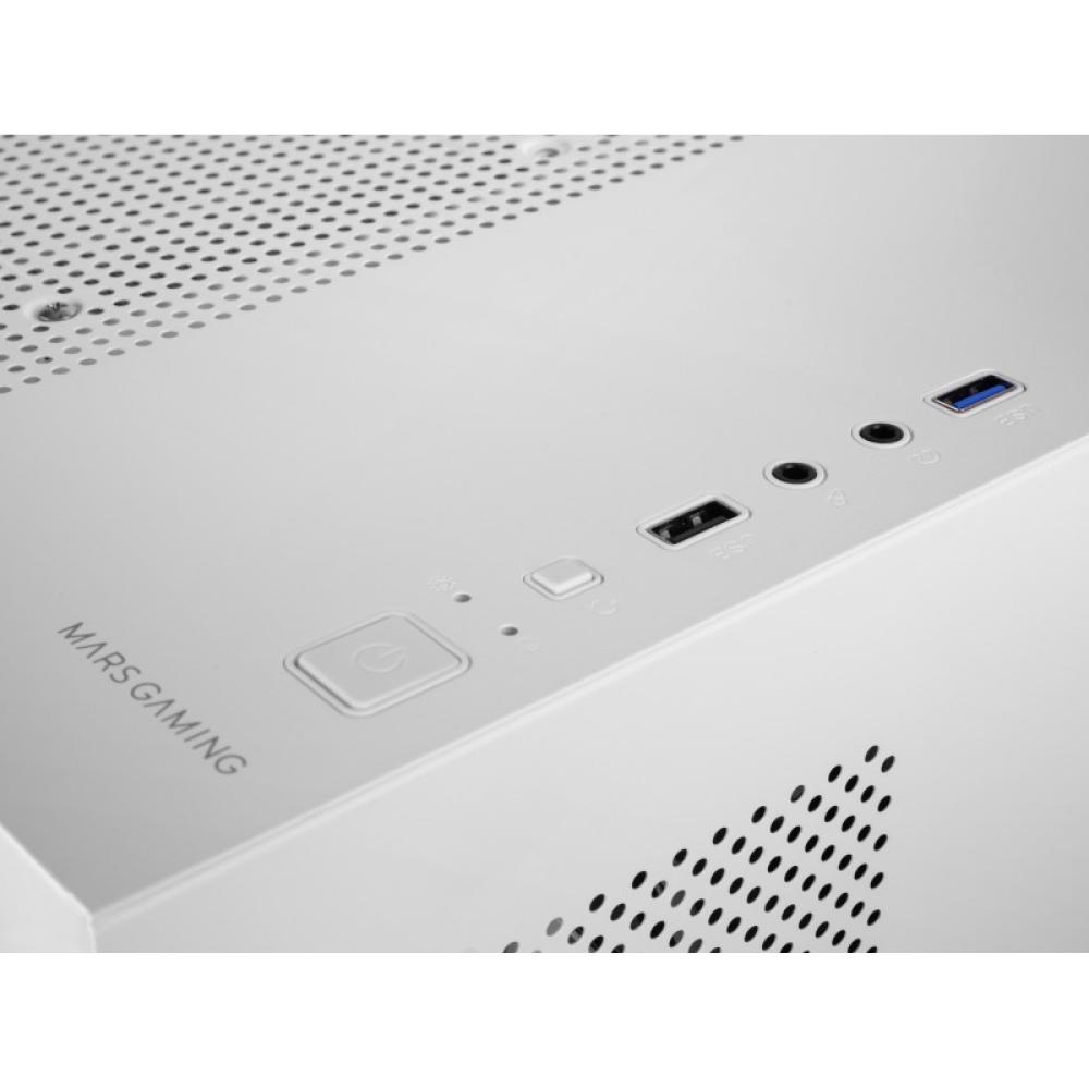Mars Gaming - MC-3TLITEW Mini Tower Blanco