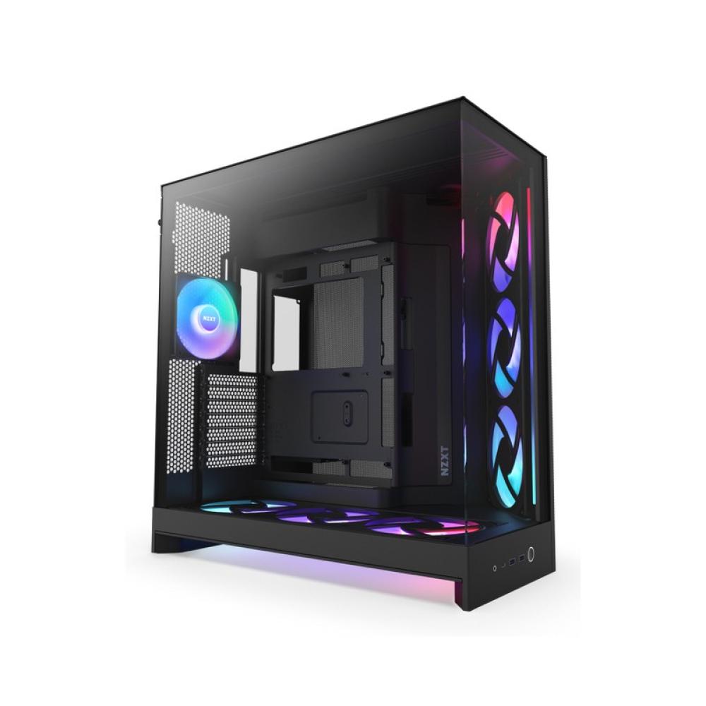 NZXT - H9 Flow RGB+ Midi Tower Negro