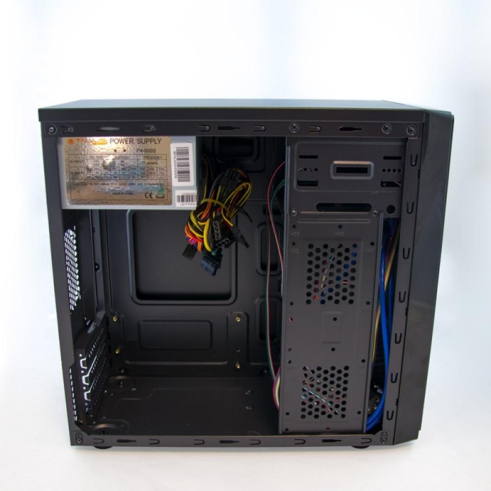 TALIUS - caja micro-Atx Denver negra 500w USB 3.0 CON lector tarjetas