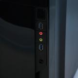 TALIUS - caja micro-Atx Denver negra 500w USB 3.0 CON lector tarjetas