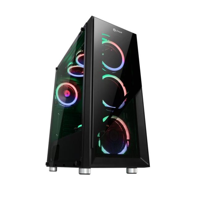 TALIUS - caja ATX gaming Valkyria led RGB USB 3.0