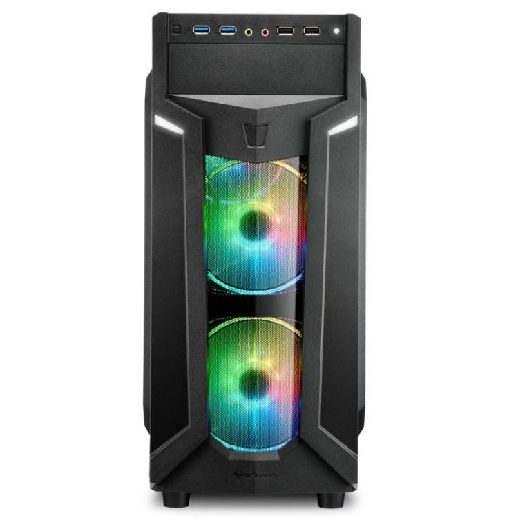 Sharkoon - VG6-W RGB Midi Tower Negro