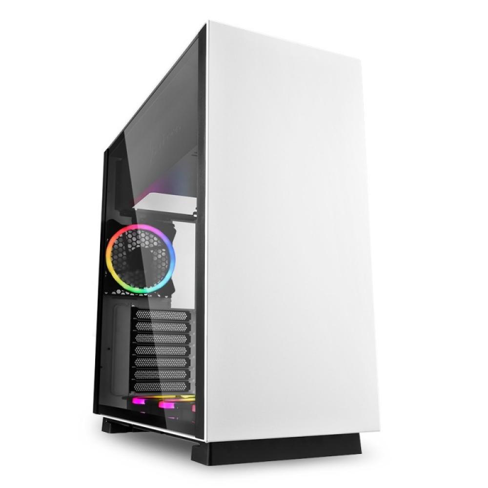 Sharkoon - Pure Steel RGB Midi Tower Blanco