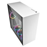 Sharkoon - Pure Steel RGB Midi Tower Blanco