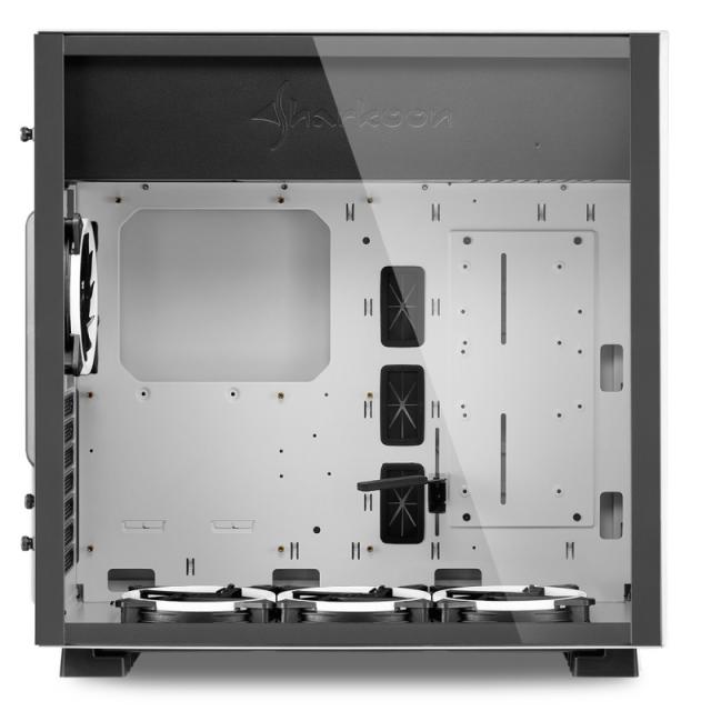 Sharkoon - Pure Steel RGB Midi Tower Blanco