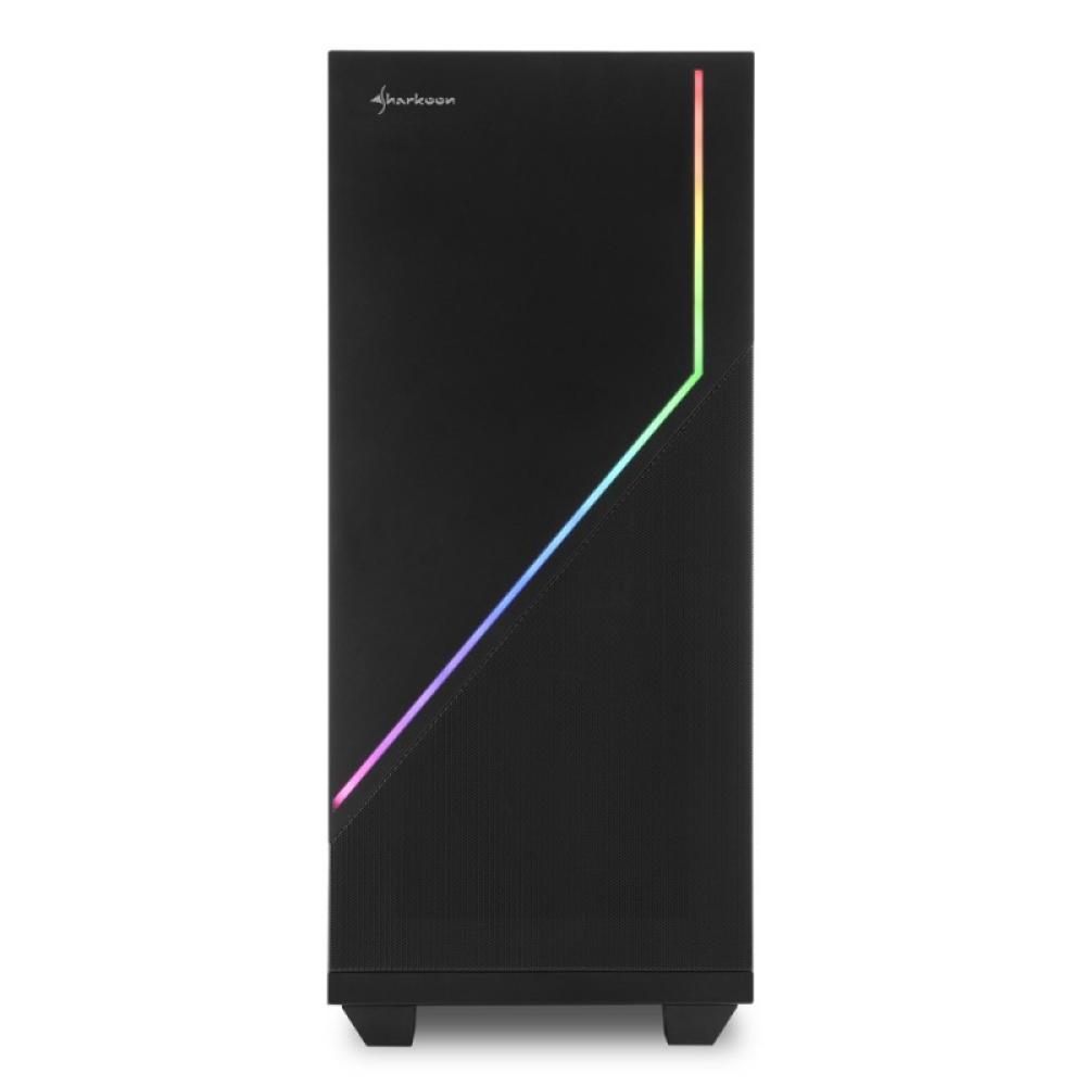 Sharkoon - RGB FLOW Midi Tower Negro