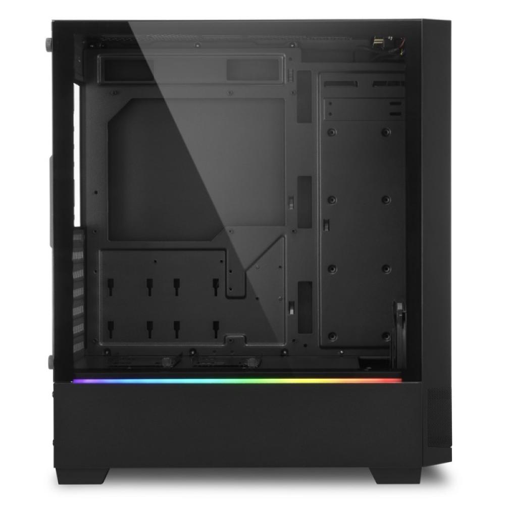 Sharkoon - RGB FLOW Midi Tower Negro