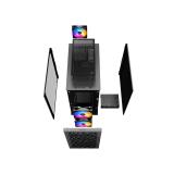 DeepCool - MATREXX 40 3 Fans Led Tricolor Cristal Templado Lateral