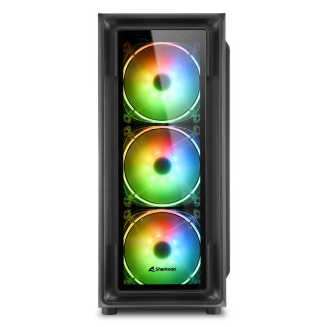 Sharkoon - TK4 RGB Midi Tower Negro